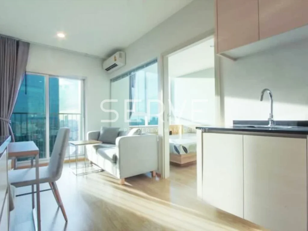 ขายคอนโด Noble Revolve Ratchada1 1 Bed แต่งสวย 42MB Condo for Sale MRT ศูนย์วัฒนธรรม