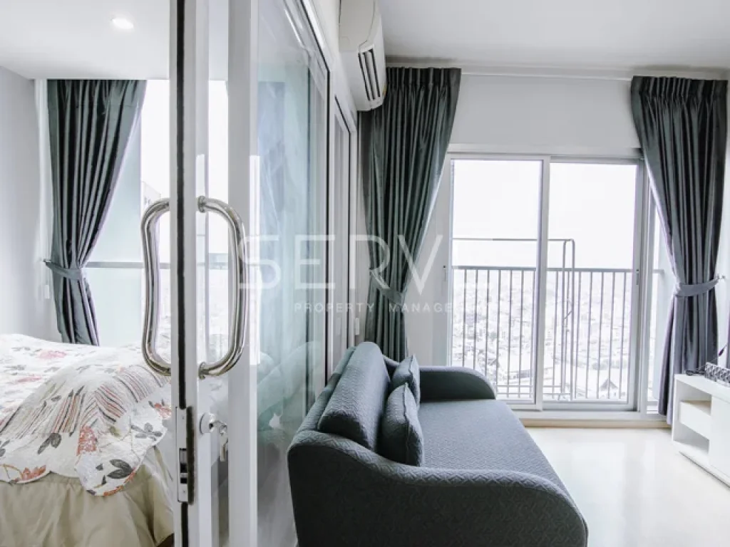 ให้เช่าคอนโด 1 Bed Good View 15 K ที่ Noble Revolve Ratchada1 Condo for Rent MRT ศูนย์วัฒนธรรม