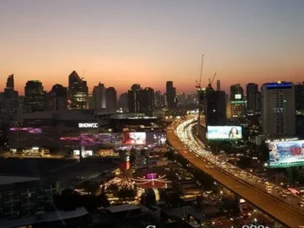 ให้เช่าคอนโด 10000 ลุมพินี พาร์ค พระราม 9 - รัชดา ใกล้ MRT พระราม 9 ขนาด 26 ตรม 1 นอน 1 น้ำ ชั้น 22