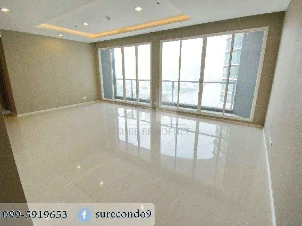 SELL คอนโดริมน้ำ 3 นอน วิวแม่น้ำเจ้าพระยา 162ตรม Menam Residences