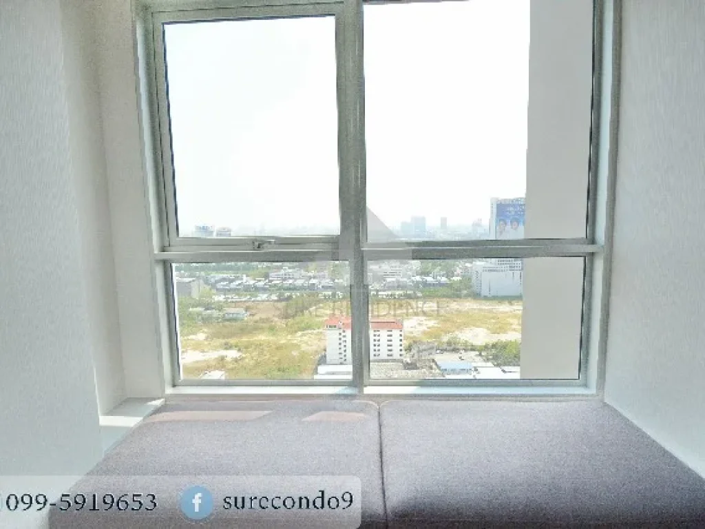 RENT ให้เช่าห้อง Studio 30ตรม ใกล้ MRT พระราม 9 Supalai Veranda Rama 9