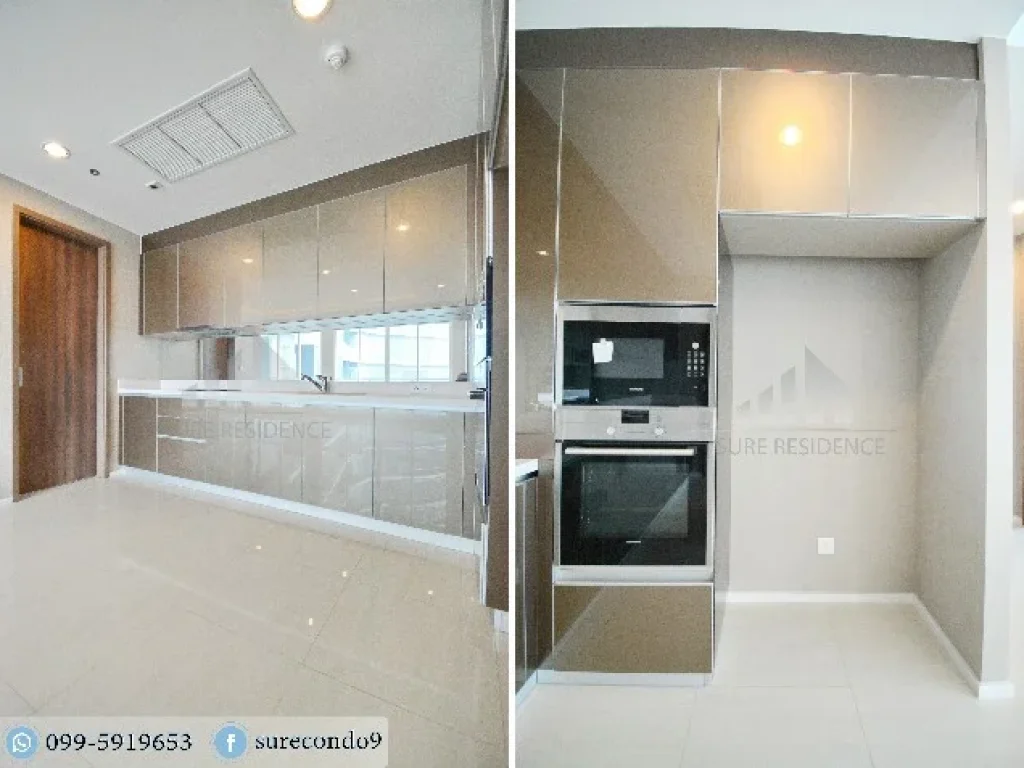 ให้เช่า คอนโดริมน้ำ 3 ห้องนอน 162ตรม Menam Residences