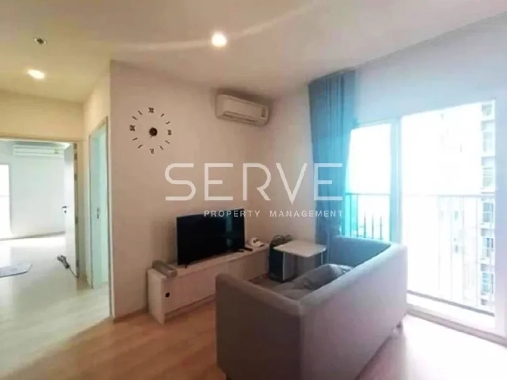 พร้อมให้เช่าคอนโด Noble Revolve Ratchada 1 Condo for Rent MRT ศูนย์วัฒนธรรม 2 Beds 30 K