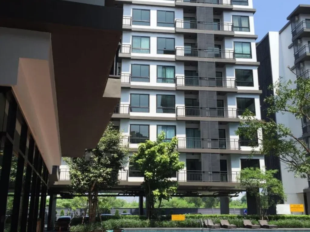 ขาย คอนโด Living Avenue บางแสน ห้องสตูดิโอ ขนาด 30 ตรม ชั้น 7 วิวสระว่ายน้ำ