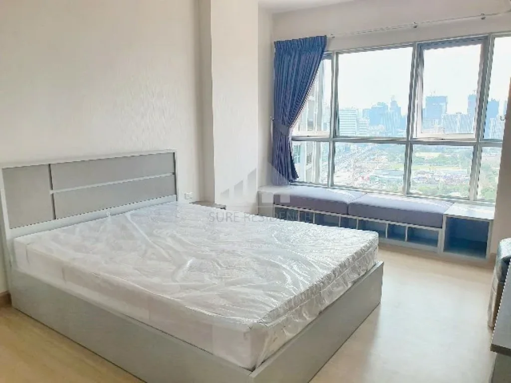 For RENT ให้เช่า 1 ห้องนอน วิวสระว่ายน้ำ ใกล้ MRT พระราม 9 Supalai Veranda Rama 9