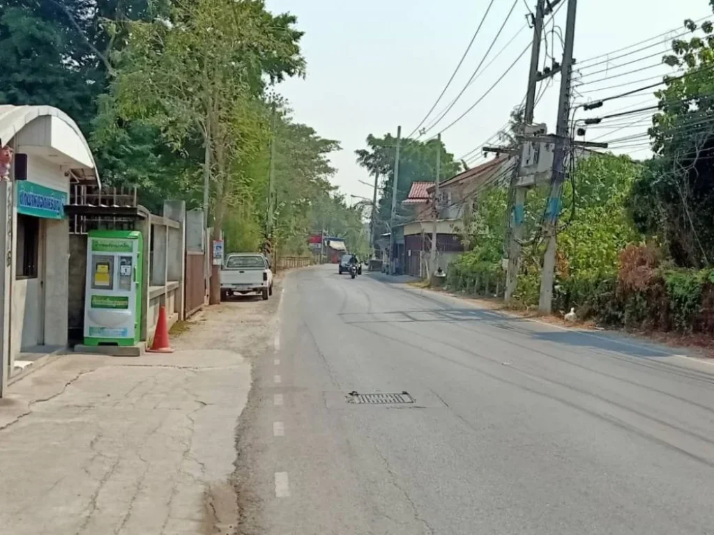 ขายที่ดินติดถนนสองด้าน ป่าตัน เขตเมืองเชียงใหม่