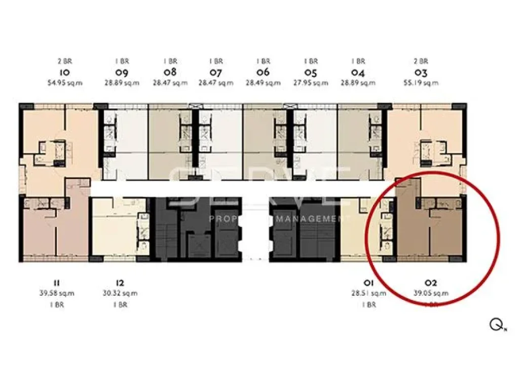 BEST SELLING PRICE Park24 1 Bedroom 39 sqm 198k sqm 777 MB