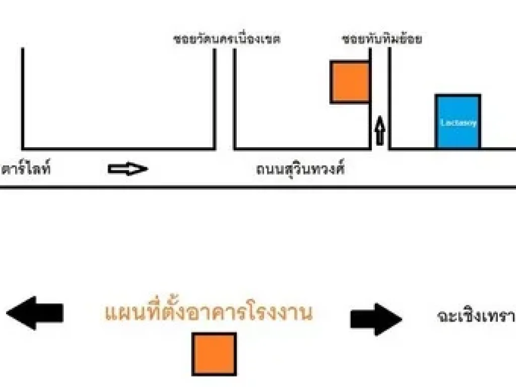 ขายโรงงานพร้อมใบ รง4 อเมืองฉะเชิงเทรา เนื้อที่ 1ไร่2งาน ราคา 18 ล้านบาท