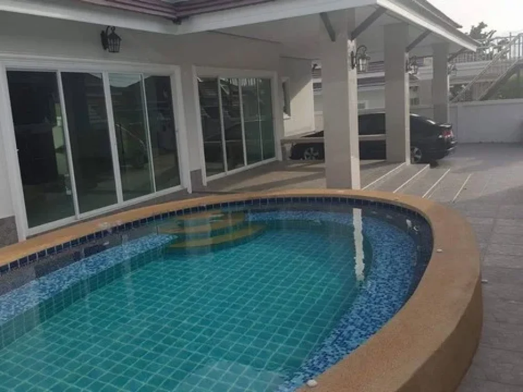 ขายบ้าน Pool Villa บางเสร่ สัตหีบ ชลบุรี หมู่บ้านโชคชัย4 บางเสร่ 100 ตรว