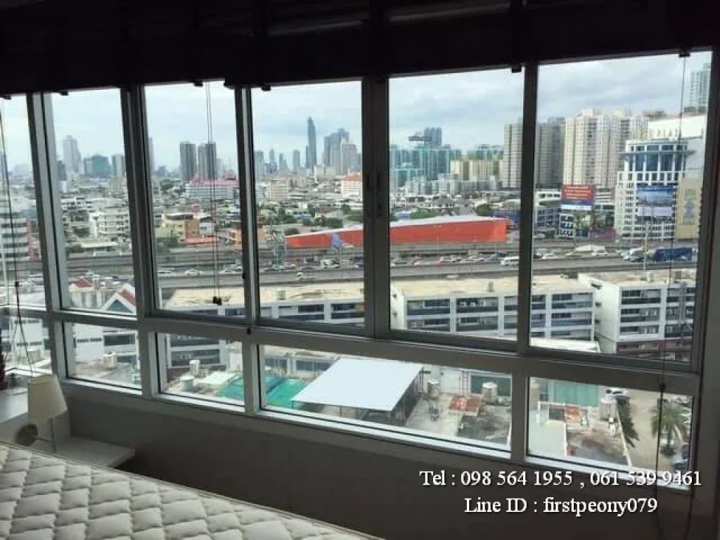 ขาย 215ล้าน คอนโด THE TRUST RESIDENCE RATCHADA-RAMA 3 ห้องมุม ชั้น11 ตึกA ทิศเหนือ ขนาด 30 ตรม