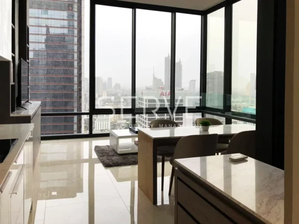 ปล่อยเช่าคอนโด Ashton silom BTS Chong Nonsi 2 Bd 2 Bth 75 sqm 55 K