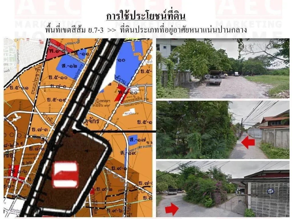 ที่ดินเปล่า วิภาวดีรังสิต15 เยื้องเซ็นทรัลลาดพร้าว