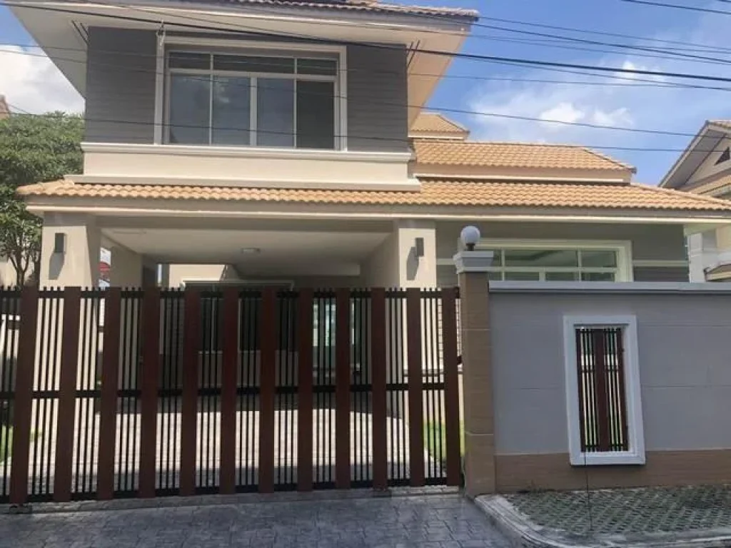 For Rent บ้านเดี่ยว 2ชั้น เนื้อที่ 122 ตรว โครงการ เคซี เลควิว รามคำแหง 118 เหมาะสำหรับพักอาศัย หรือทำออฟฟิต