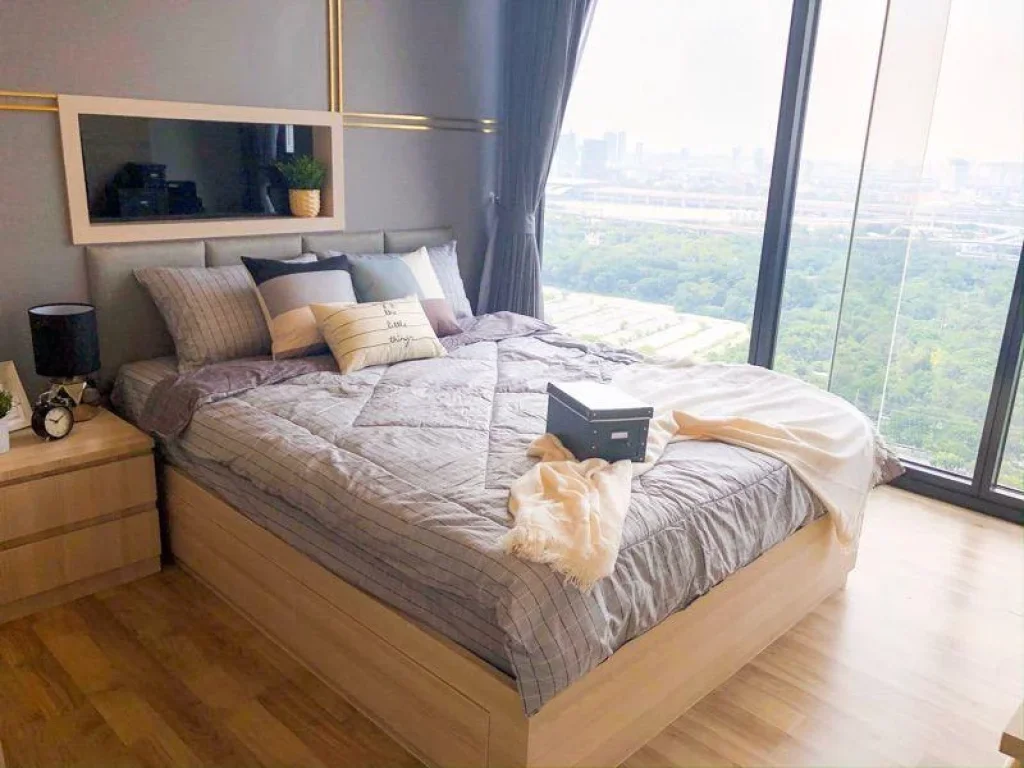 ให้เช่าคอนโด The Line Jatujak-Mochit ชั้น 29 วิวสวนจตุจักร fully furnished วิวสวนจตุจักร