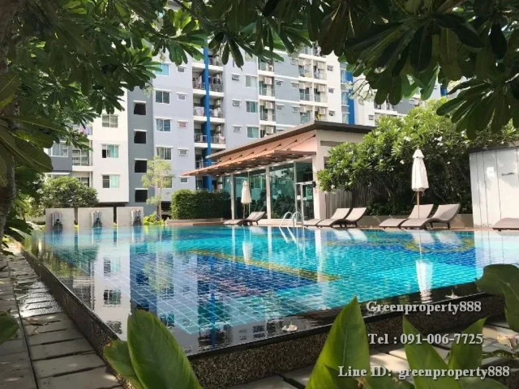 ขายคอนโด 18 ลบ Supalai City Resort รัชดา-ห้วยขวาง ใกล้ MRT ห้วยขวาง ขนาด 32 ตรม 1 นอน 1 น้ำ ชั้น8