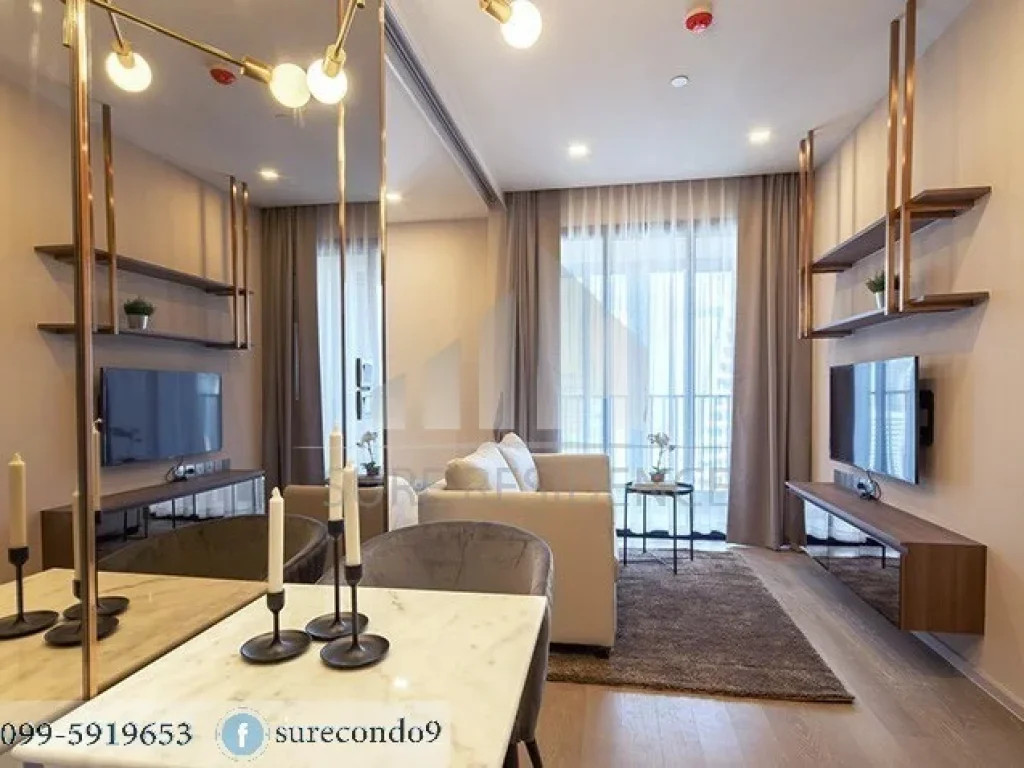 Ashton Asoke For RENT ให้เช่า 1 ห้องนอน 35ตรม ใกล้ MRT สุขุมวิท เพียง 20 ม