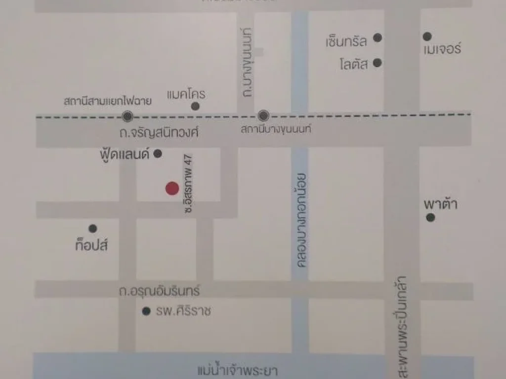 ให้เช่าคอนโด ดีบุรา พรานนก 1 ห้องนอน 1 ห้องน้ำ ชั้น 12 ขนาด 3007 ตรม