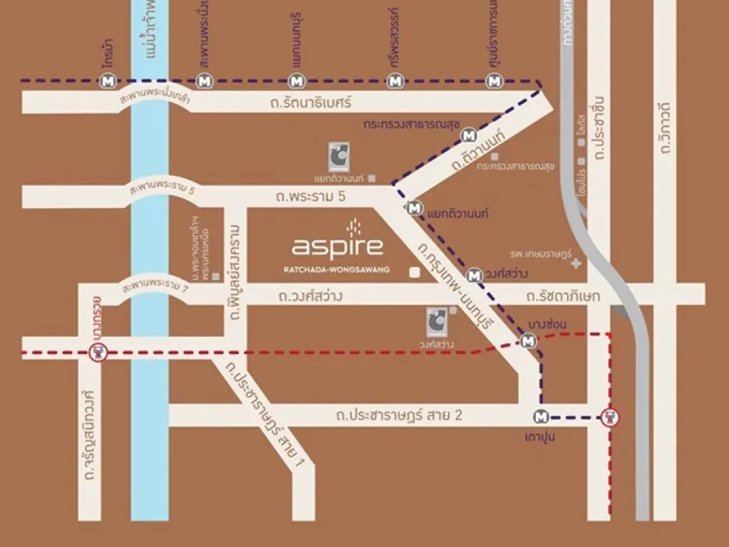 คอนโด Aspire รัชดา-วงศ์สว่าง ติดmrtวงศ์สว่าง 26ตรม 235ล้าน 0949263629