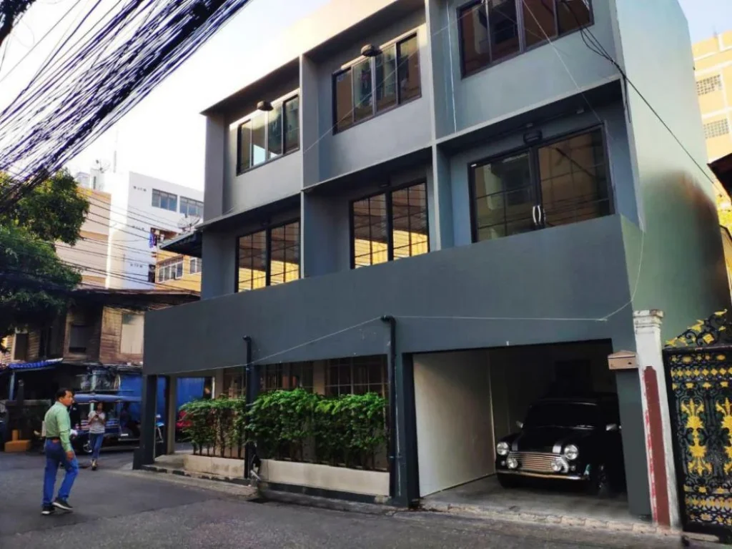 For Rent อาคารพาณิชย์ สไตล์ Loft ถนนประชาสงเคราะห์ ใกล้มหาวิทยาลัยหอการค้า