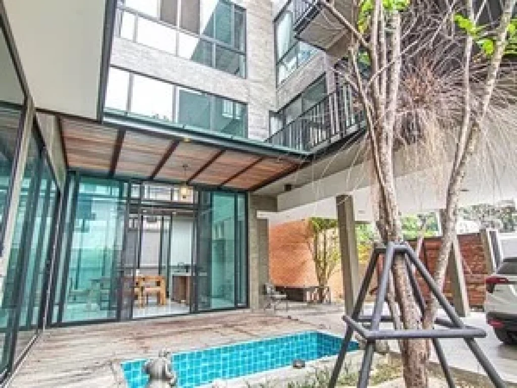 B บ้านเดี่ยว 3 ชั้น Tropical modern style พหลโยธิน 8 สายลม ซอย 2 บ้านเดี่ยว ใกล้อารีย์