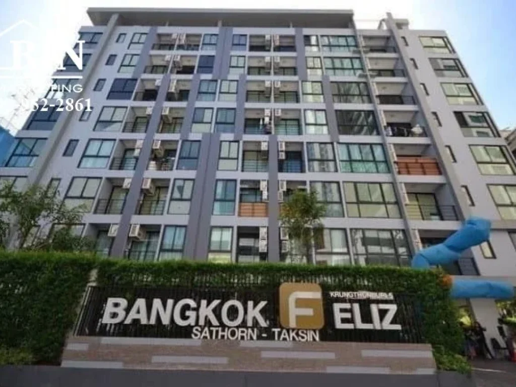 ขายคอนโดใหม่ Bangkok Feliz Sathorn-Taksin ติด BTS กรุงธนบุรี 092-952-2861