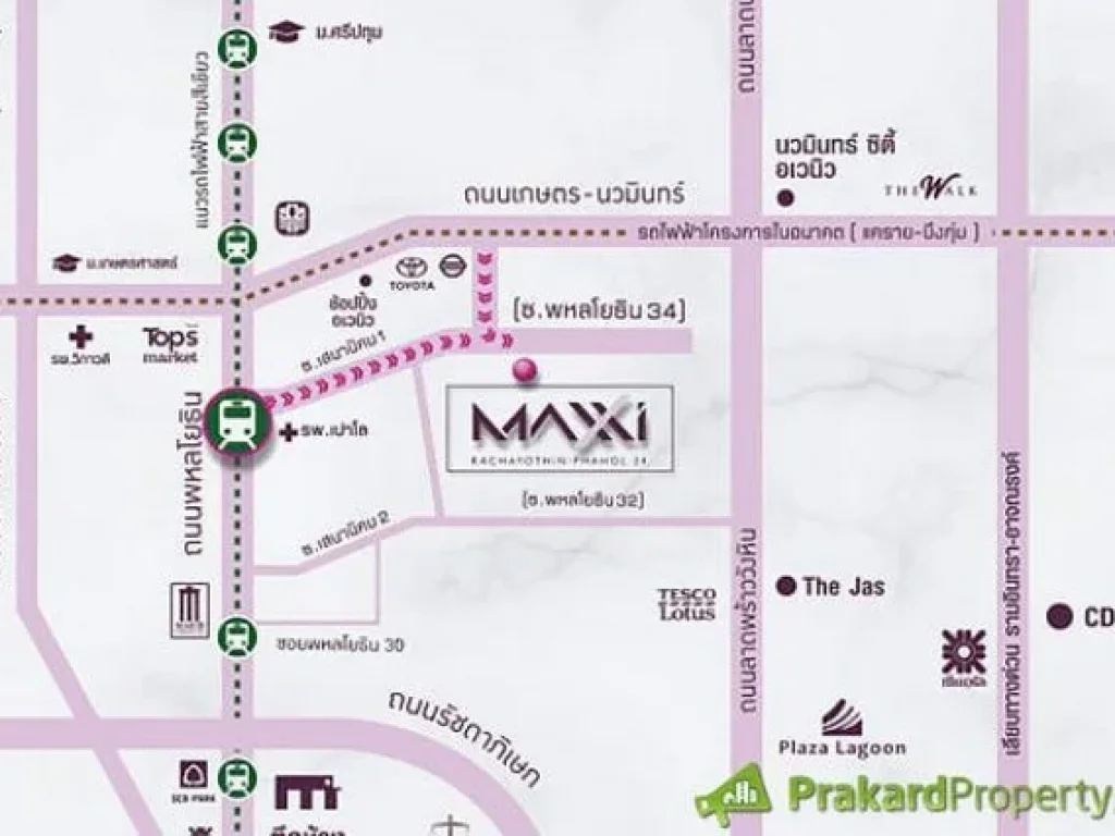 Maxxi Condo พหลโยธิน34 1 bed plus Fully furnished ใกล้BTS ถานีเสนานิคม ใกล้ มเกษตร