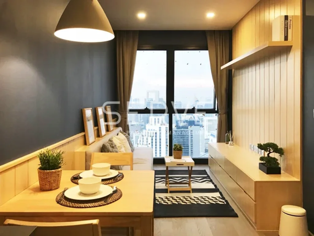 นอนชมดาวสวย วิวดี ที่ Ashton Asoke MRT Sukhumvit 1 Bd 32 Sqm 35 K