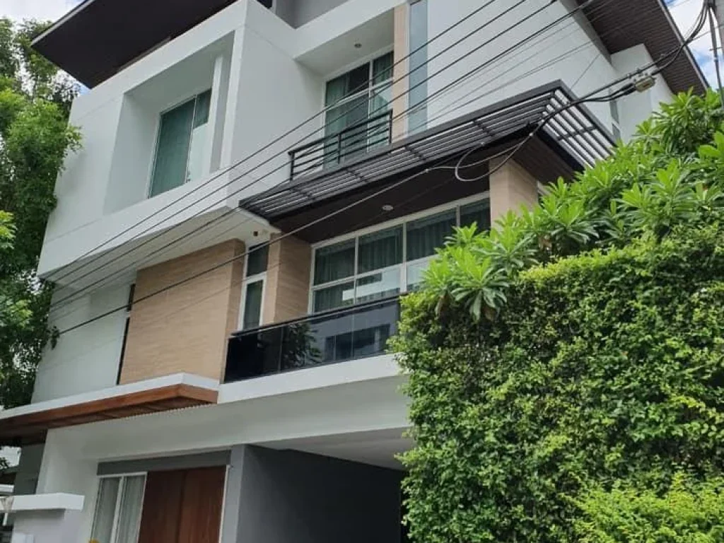 For Rent บ้านพร้อมอยู่ หมู่บ้าน Nivana Beyond lite ใกล้รถไฟฟ้า Airport link ทับช้าง