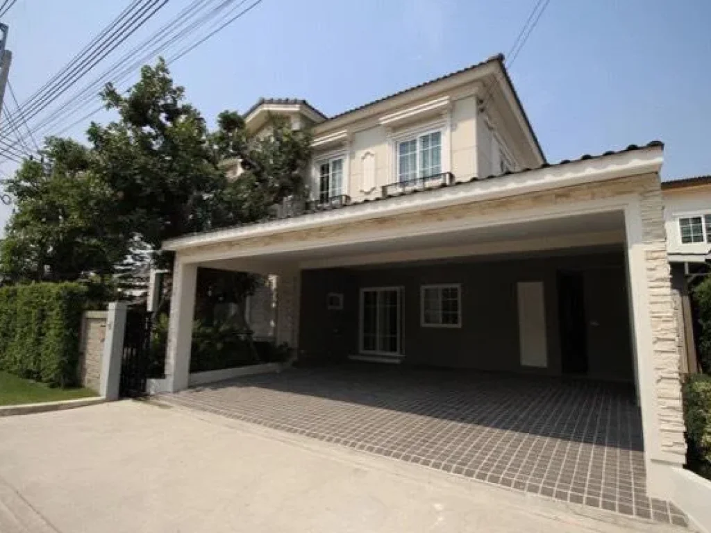 For Rent บ้านหรู 2 ชั้นสไตล์อังกฤษ หมู่บ้านแกรนดิโอ นวมินท์42