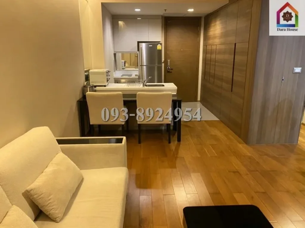 For rent THE ADDRESS SATHORN 45 sqm near BTS chongnonchee