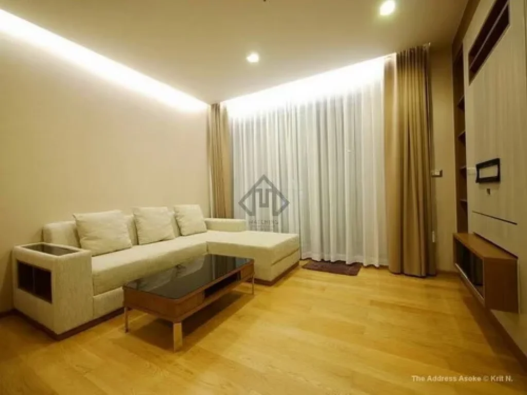 Condo for rent at The Address Asoke 2 bedrooms fully furnished near Phetchaburi MRT