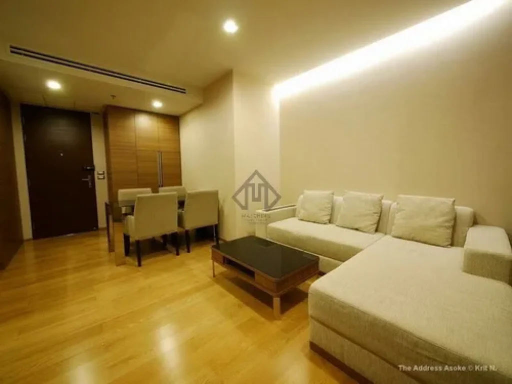 Condo for rent at The Address Asoke 2 bedrooms fully furnished near Phetchaburi MRT