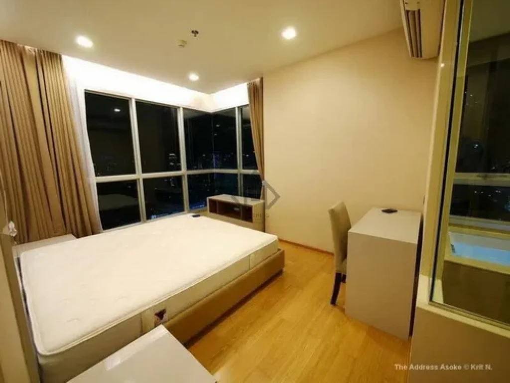 Condo for rent at The Address Asoke 2 bedrooms fully furnished near Phetchaburi MRT