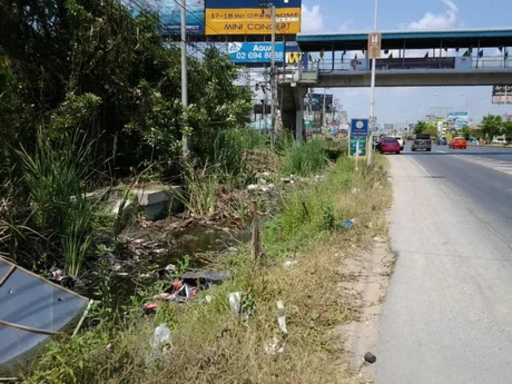 ขายที่ดินติดถนนราชพฤกษ์ถนนสายพระเทพตัดใหม่ มีทั้งแปลงเล็กแปลงใหญ่