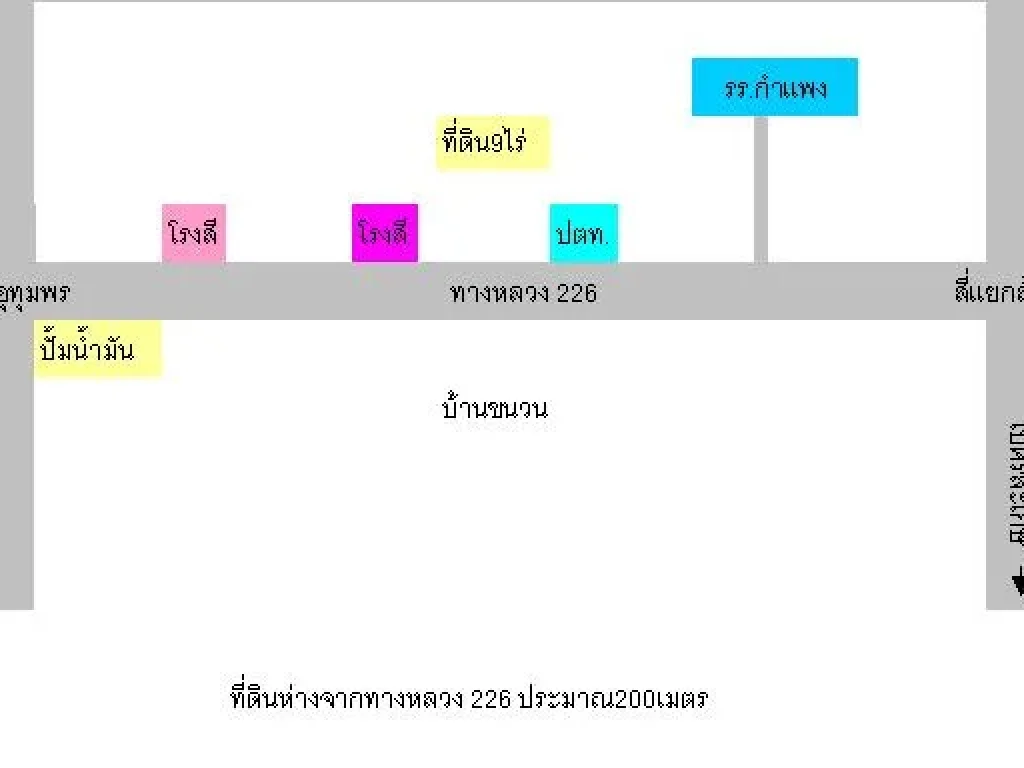 ขายด่วนที่ดิน 9 ไร่ อำเภออุทุมพรพิสัย จังหวัดศรีสะเกษ