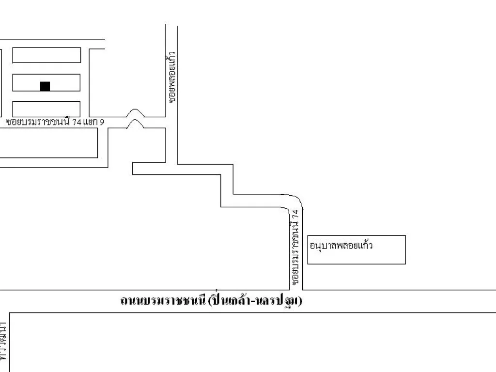 ขายที่ดินตลิ่งชัน ซบรมราชชนนี 74 สำหรับสร้างบ้าน