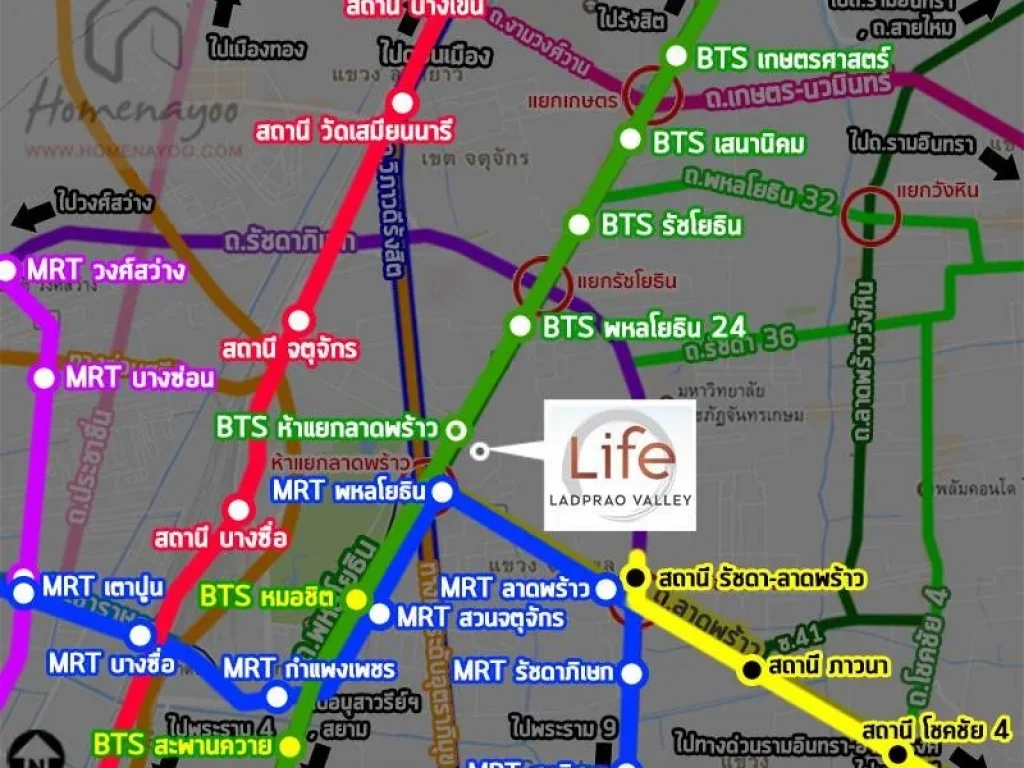 คอนโด ใหม่ มือ 1 Life Ladprao 35 ตรม ห้องมุม ติดรถไฟฟ้า BTS ตรงข้ามห้าง เซ็นทรัล ลาดพร้าว