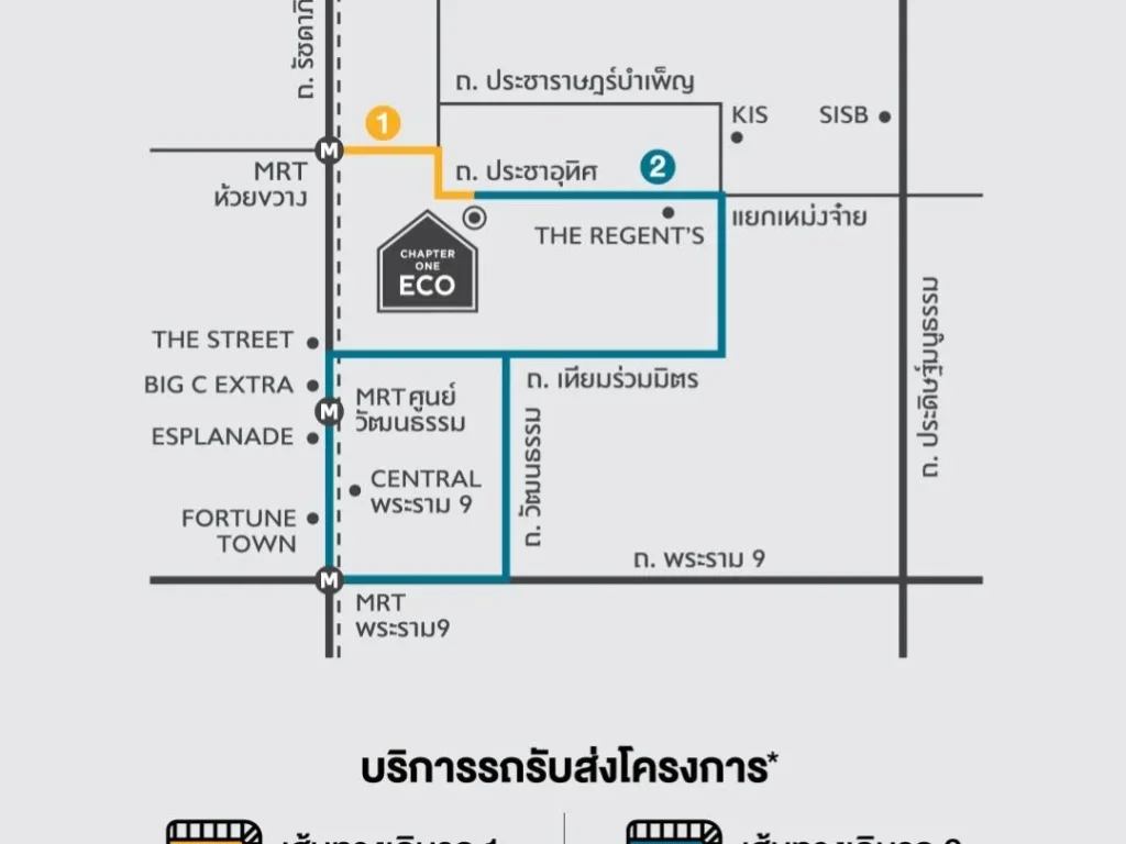 แชปเตอร์วัน อีโค รัขดา-ห้วยขวาง 1 Bed 29 ตรมตกแต่งพร้อมอยู่ ค่าเช่าเดือนละ 15000 บาท