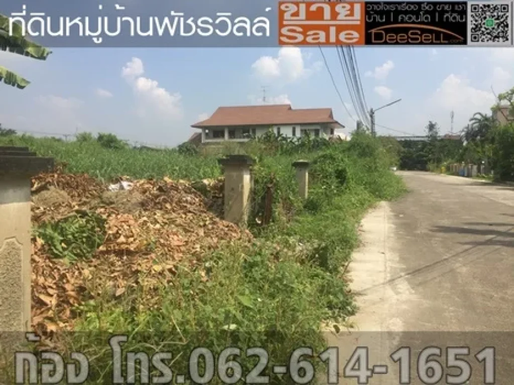 ขายที่นนทบุรี 1548ตรวๆละ30000บ เหมาะแก่การพักอาศัย พัชรวิลล์ บางกรวย-ไทรน้อย ใกล้ถรัตนาธิเบศร์