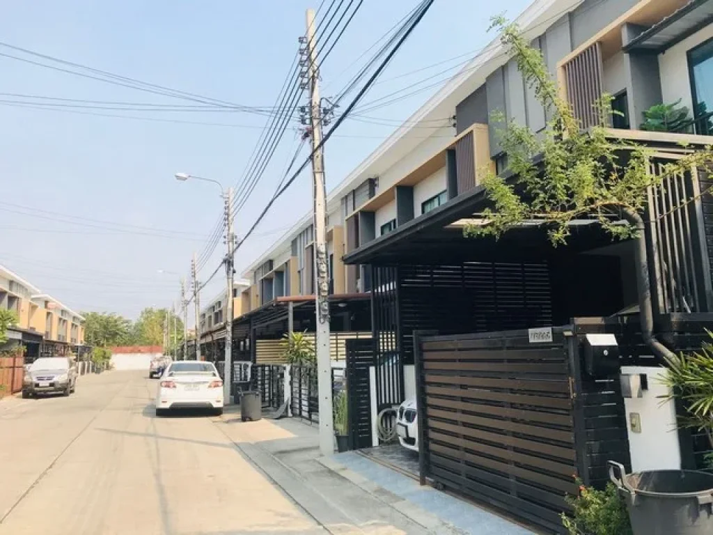 ขายบ้านทาวน์โฮม 2 ชั้น The connect พัฒนาการ38 เขตสวนหลวง