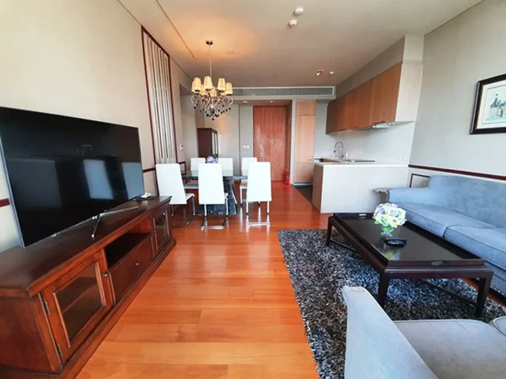 คอนโดหรู แบบ 2 ห้องนอน ที่ คอนโด The Sukhothai Residences A Luxury and Nicely Décor 2 Bedroom Unit at Sathorn Soi 1