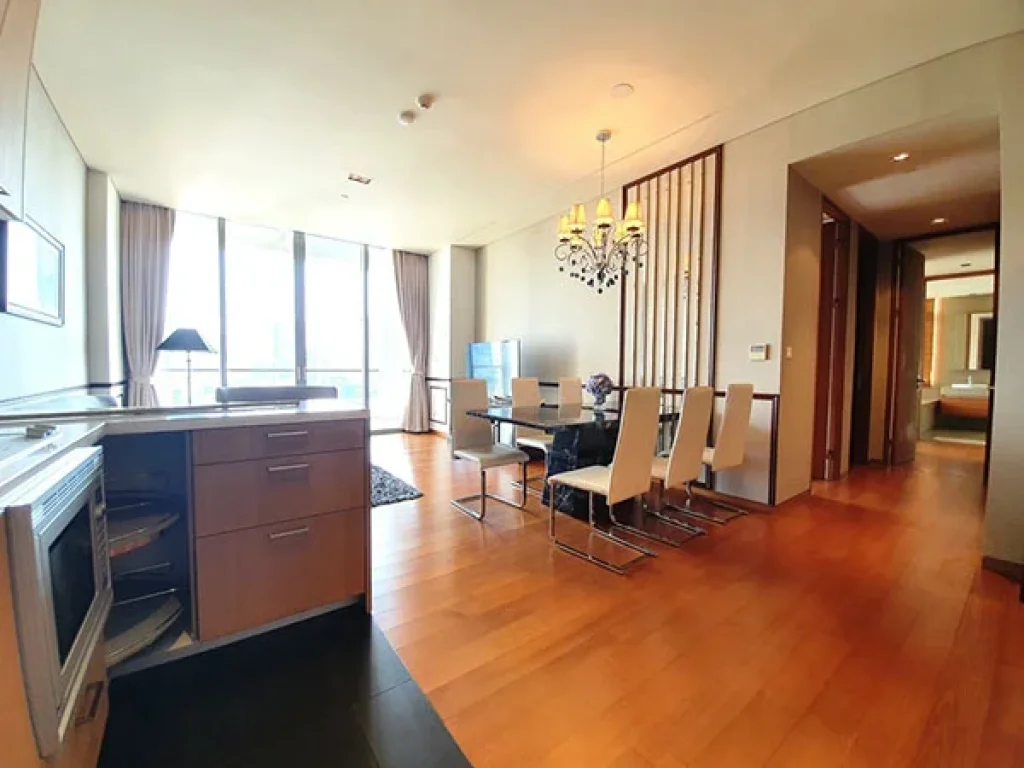 คอนโดหรู แบบ 2 ห้องนอน ที่ คอนโด The Sukhothai Residences A Luxury and Nicely Décor 2 Bedroom Unit at Sathorn Soi 1