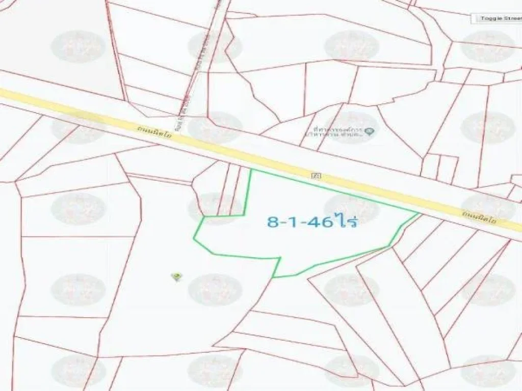 ขายด่วน ที่ดินติดถนนหลัก เนื้อที่ 8-1-46ไร่ สว่างแดนดิน สกลนคร
