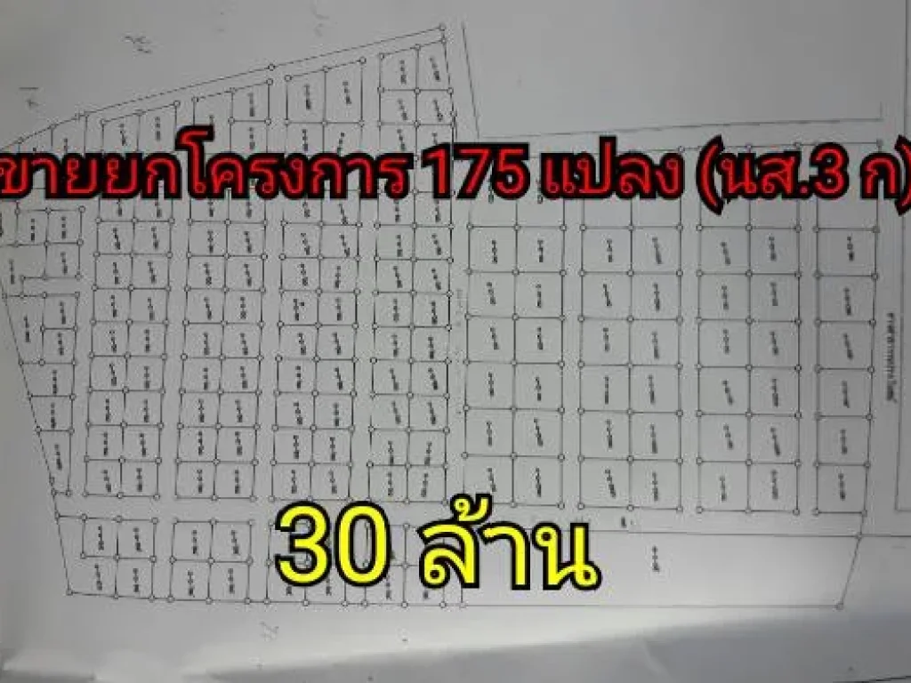 ขายเหมาที่ดินโครงการจัดสรร ทั้งหมด 175 แปลง ซอยโกรกตะคร้อ ใกล้ถนนเลี่ยงเมือง ใกล้เทศบาล ตไชยมงคล อเมืองนครราชสีมา