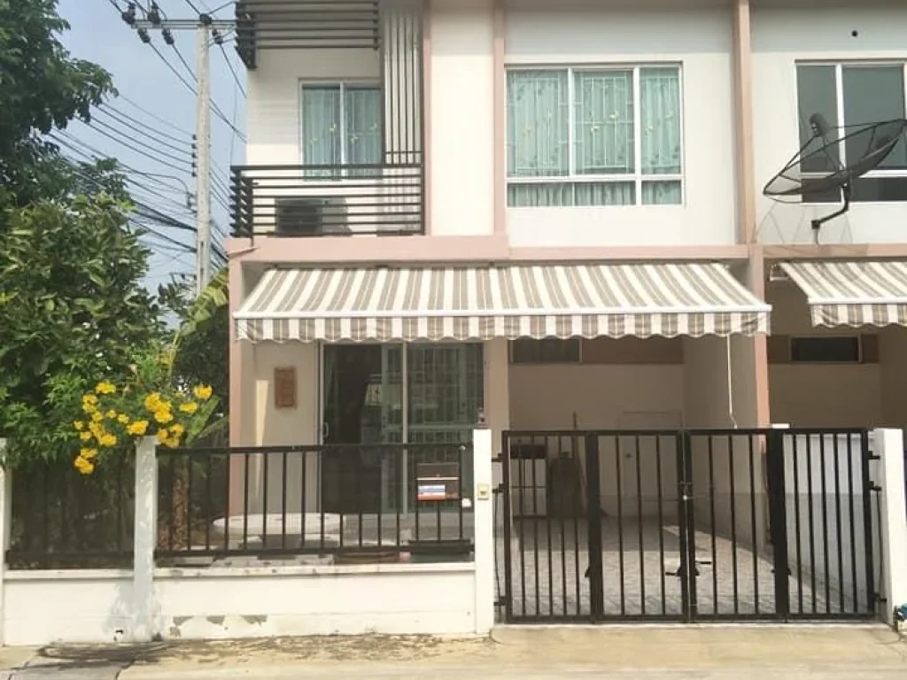 For Rent ทาวน์เฮาส์ พร้อมอยู่ หมู่บ้านPlenoรัตนาธิเบศร์-ชัยพฤกษ์