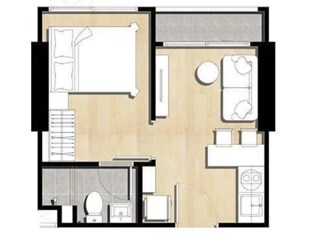 ขาย knightbridge prime sathron - ชั้น 23 ตำแหน่ง 03