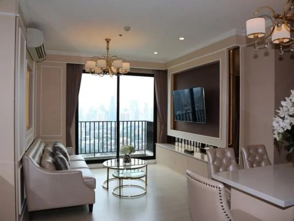 HOT ให้เช่าคอนโด The Niche Pride Thonglor- Phetchaburi 2ห้องนอน ชั้น31 Build in fully furnished