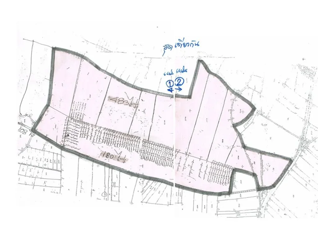 ขายที่ดินโฉนด 2 แปลงติดกัน 663ไร่483180ไร่ ใกล้ๆนิคมฯเหมราช ไร่ละ11 ล้านบาท