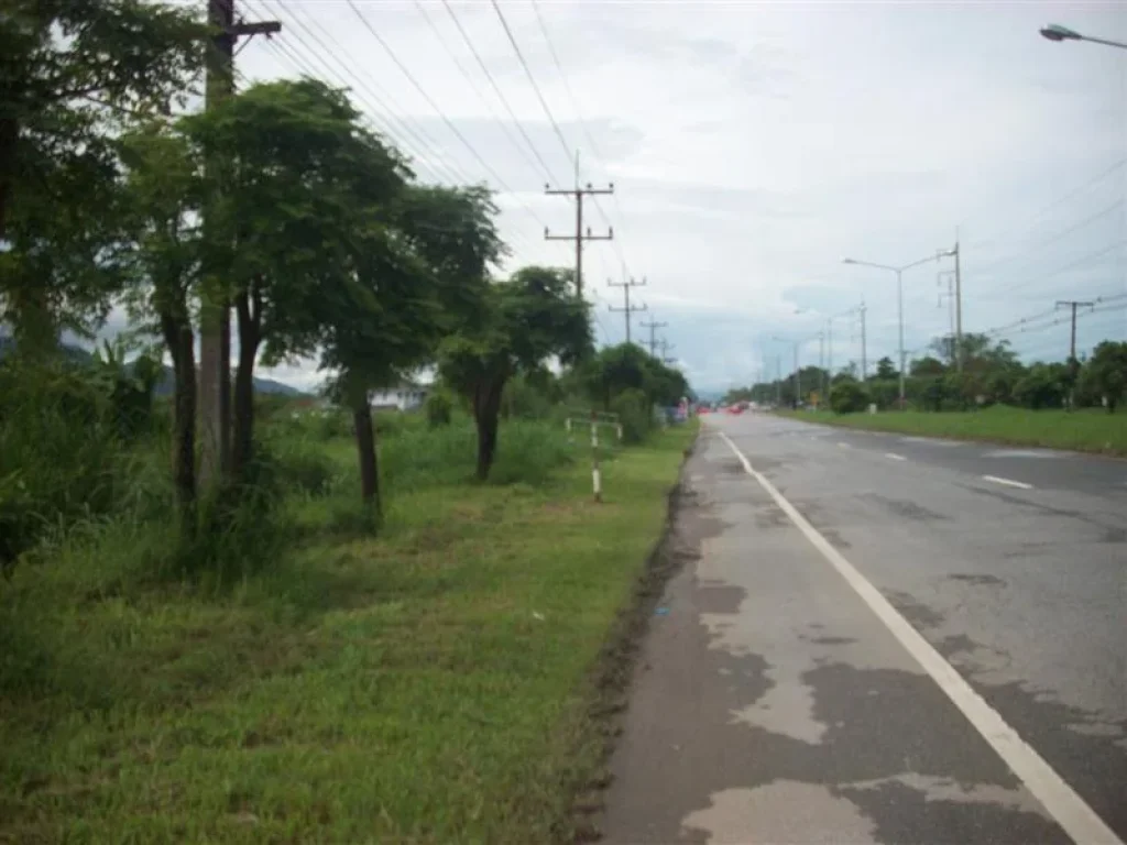 ขายที่ดินติดถนนพหลโยธิน เชียงราย แม่สาย