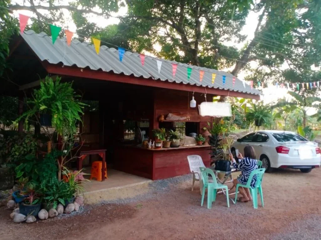 ขายที่ดินสวนผลไม้ 2 ไร่ พร้อมร้านกาแฟ อยู่ในเขตชุมชน